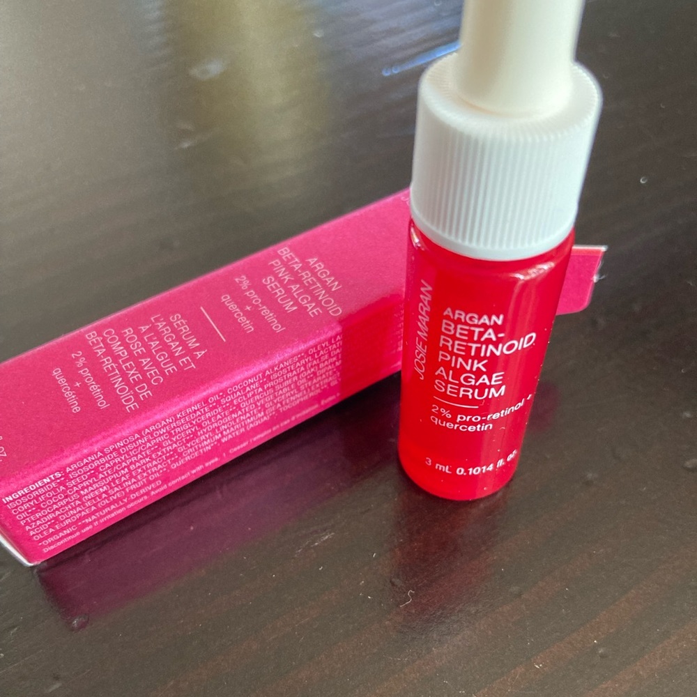 Brand New In Box Josie Maran Argan Beta-Retinoid Pink Algae Serum Pro Retinol